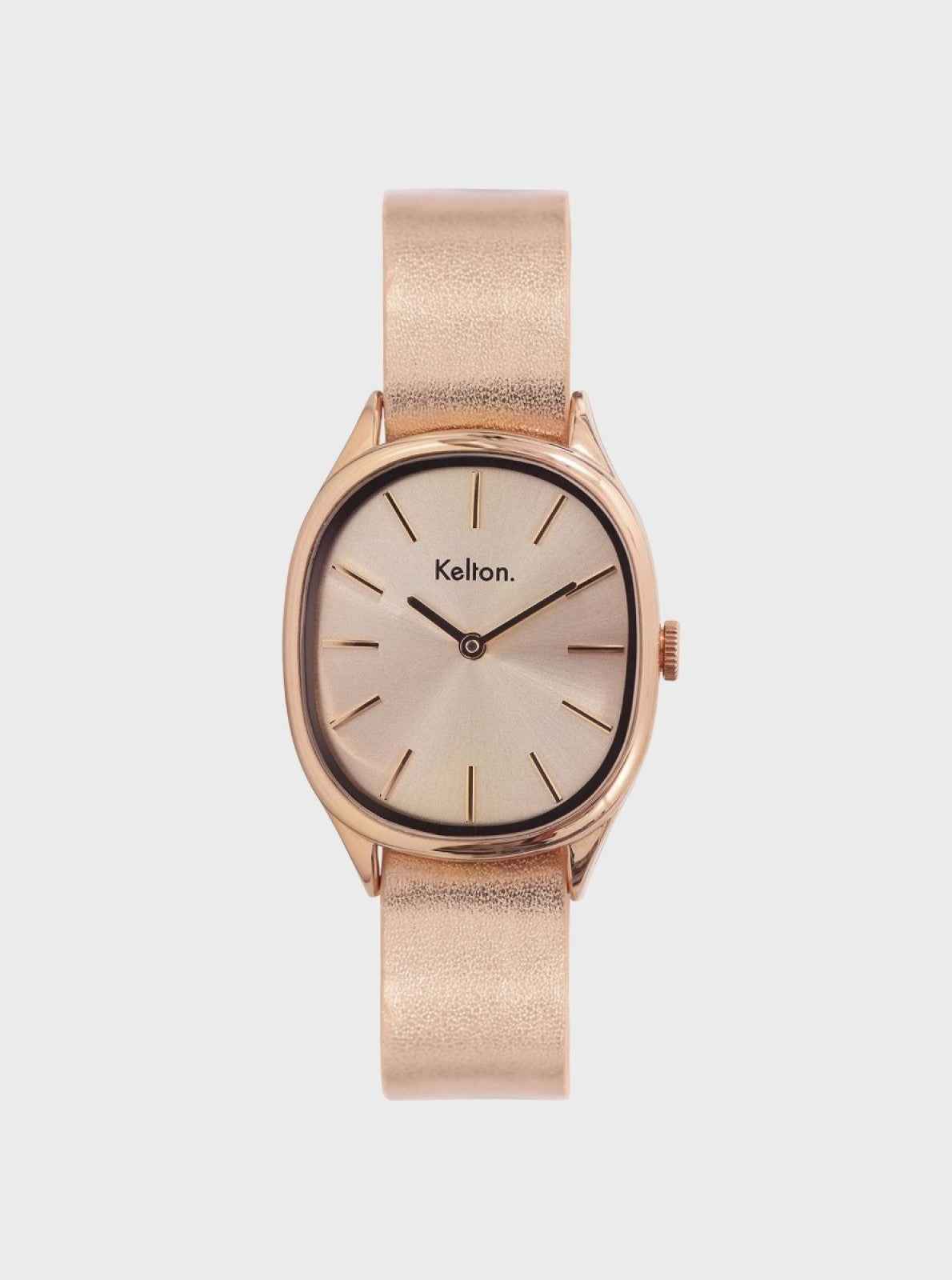 kelton-colorama-rose-gold-montre-ovale image 1
