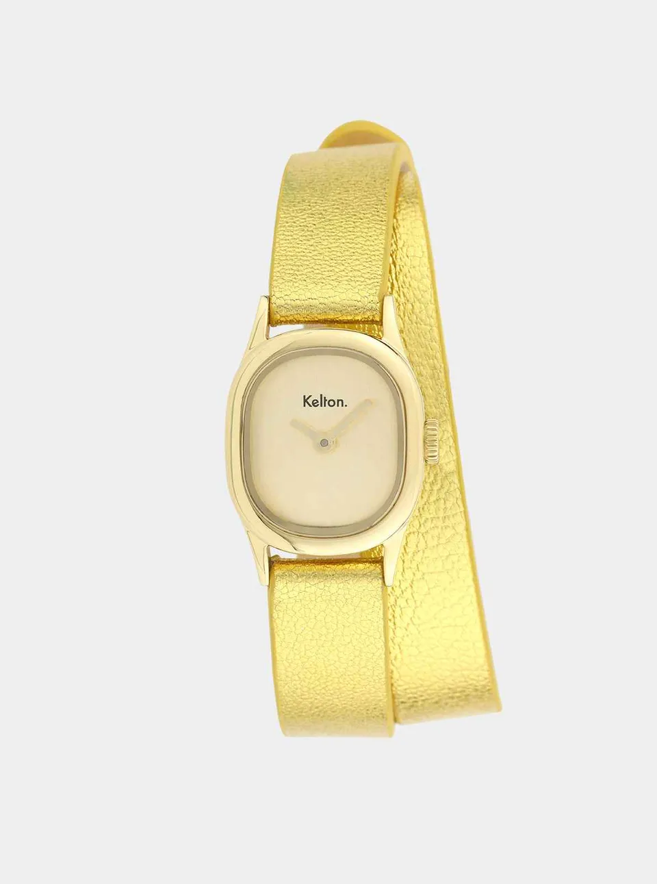 kelton-minicolo-gold-montre-bijou-1-5-x-1-8-cm image 1