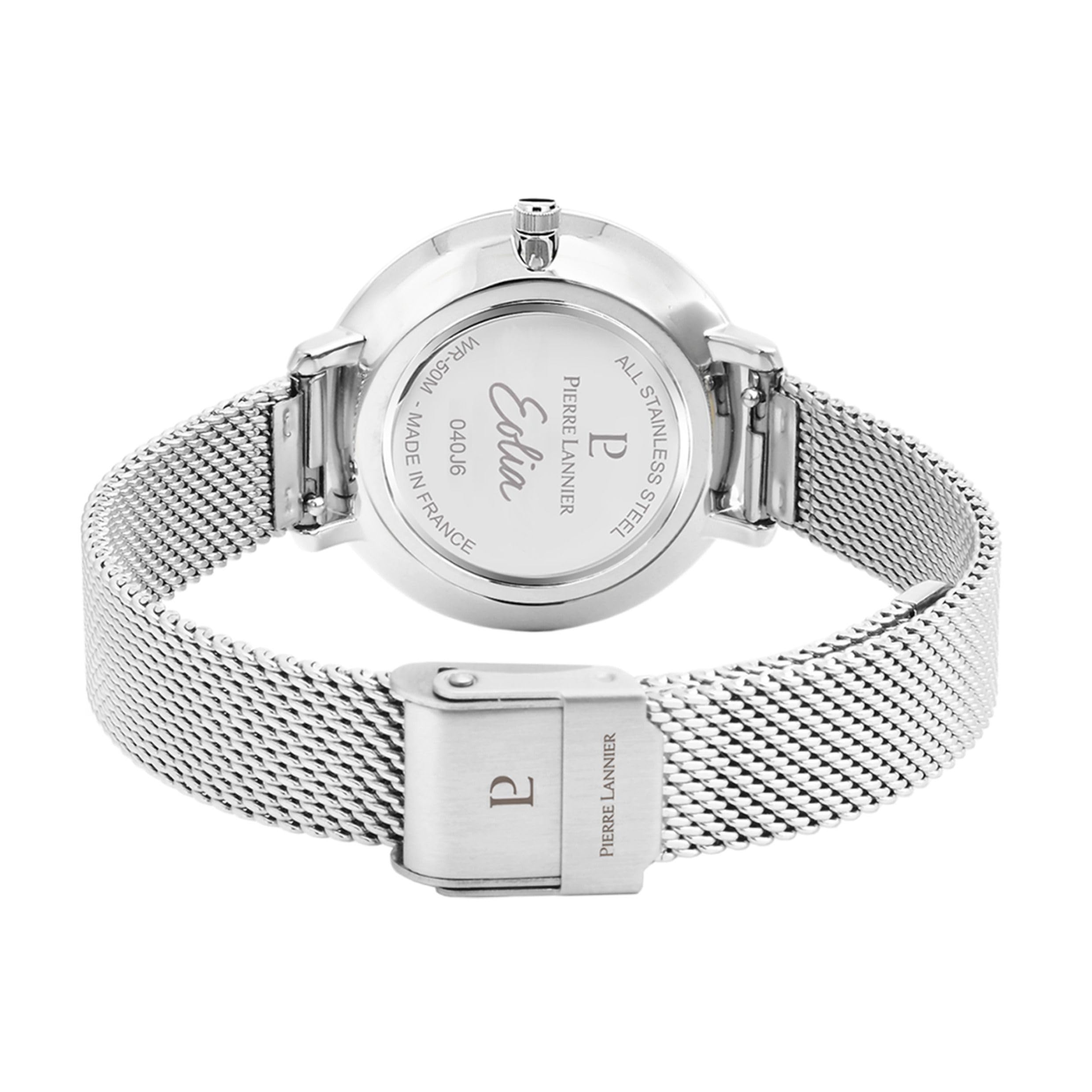 pierre-lannier-040j608-montre-femme-quartz-33-mm-acier-inoxydable-gris image 5