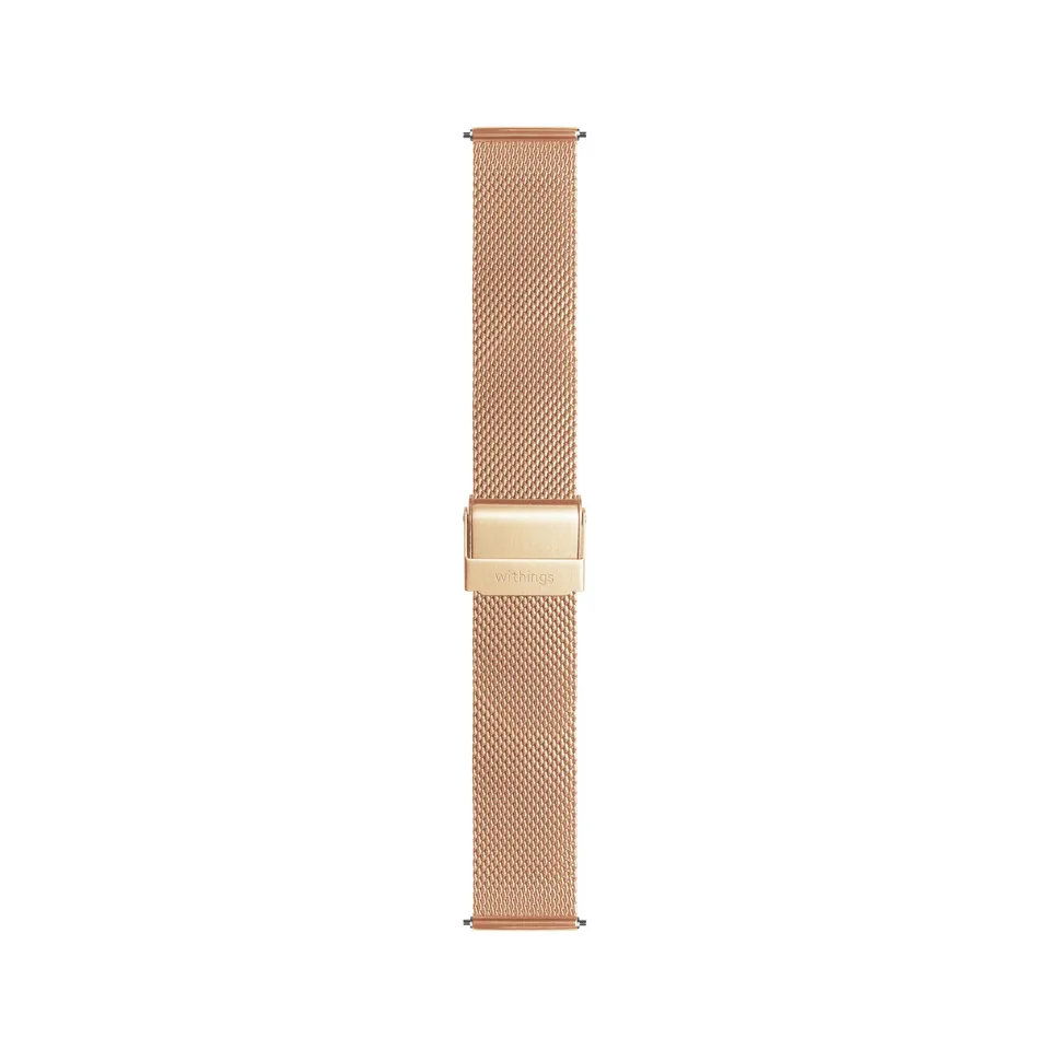 withings-bracelet-milanais-acier-inoxydable-18-20-mm-gris-pour-scanwatch-steel-h image 1