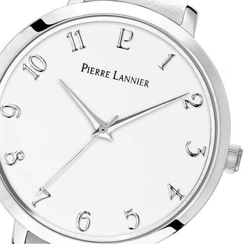 pierre-lannier-chouquette-montre-quartz-femme-30-mm-cadran-blanc-bracelet-cuir-b image 8