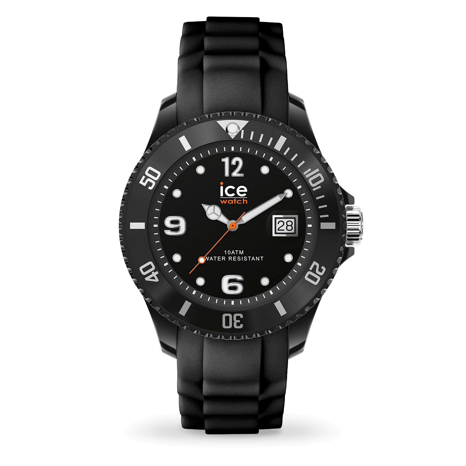ice-watch-ice-forever-black-montre-noire-silicone-dateur image 1