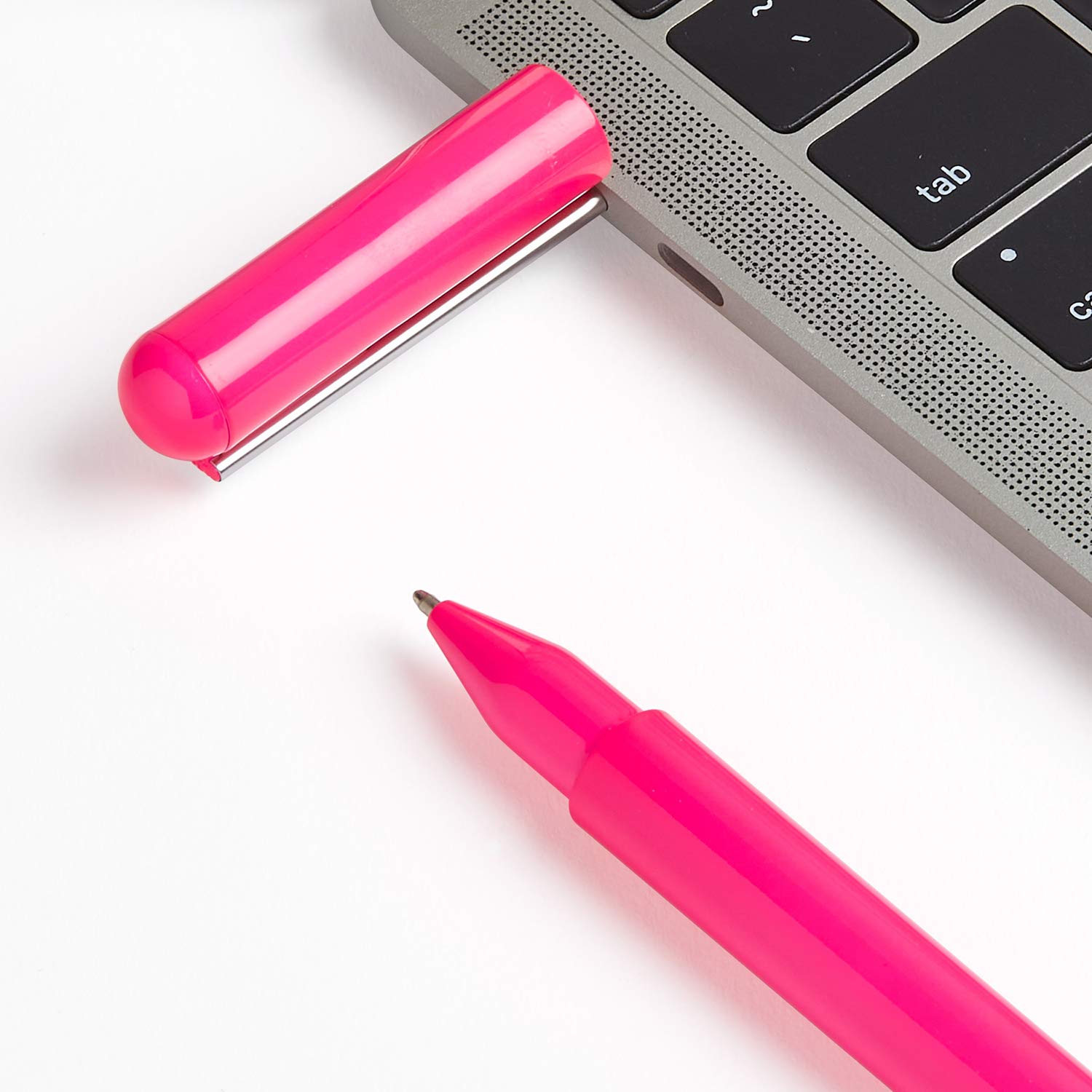 lexon-c-pen-stylo-bille-noir-cl-usb-c-32-go-blanc-glossy image 8