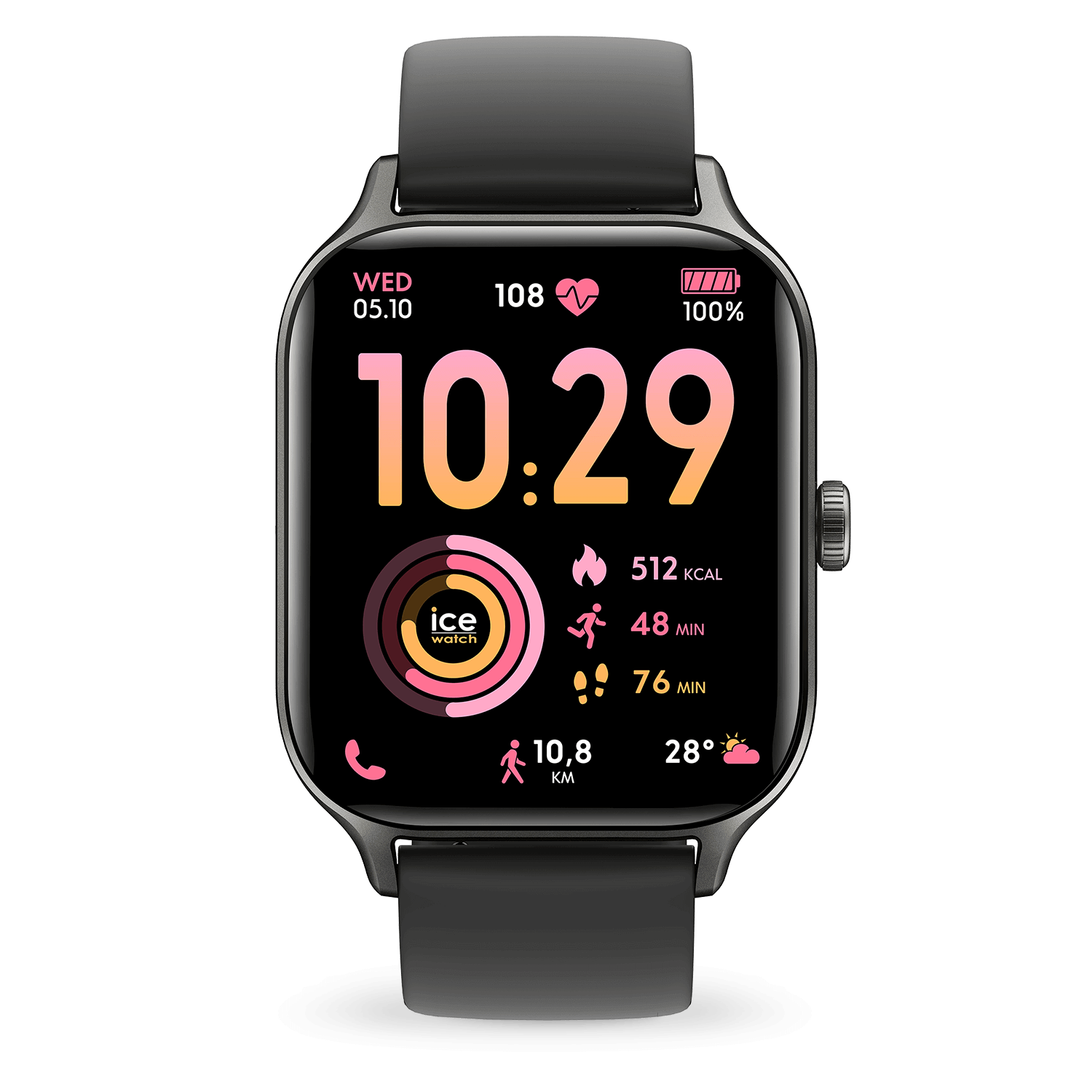 ice-watch-ice-fit-rt-3-0-36mm-montre-connect-e-sport-gps-amoled-noire image 1