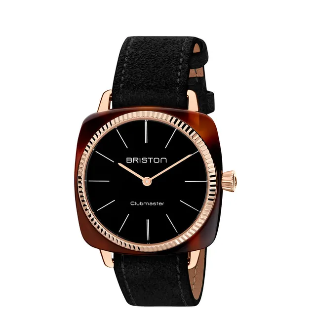 briston-clubmaster-elegant-gold-noir-37-mm-quartz image 1