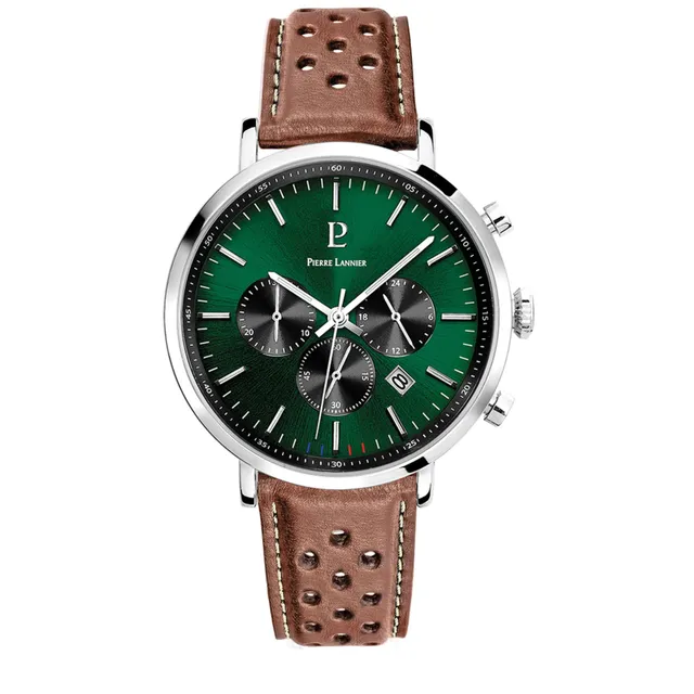 pierre-lannier-baron-chronographe-quartz-43-mm-acier-inoxydable-5-atm image 1