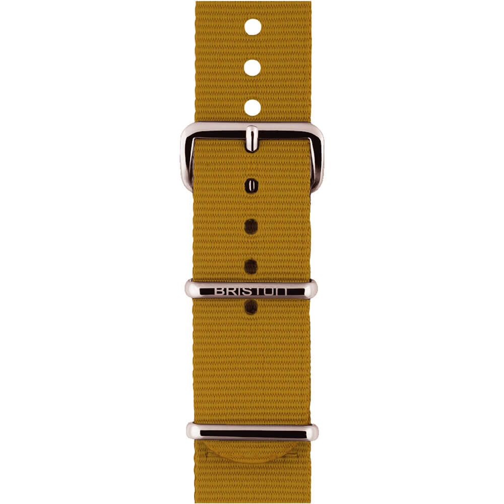 briston-bracelet-type-nato-moutarde-20-mm image 2