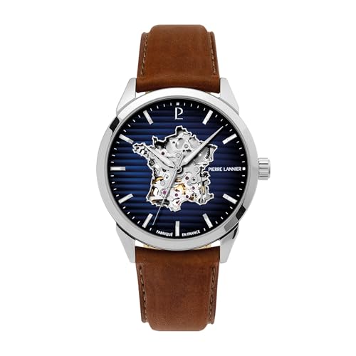 pierre-lannier-monarck-montre-automatique-43-mm-acier-inoxydable image 5