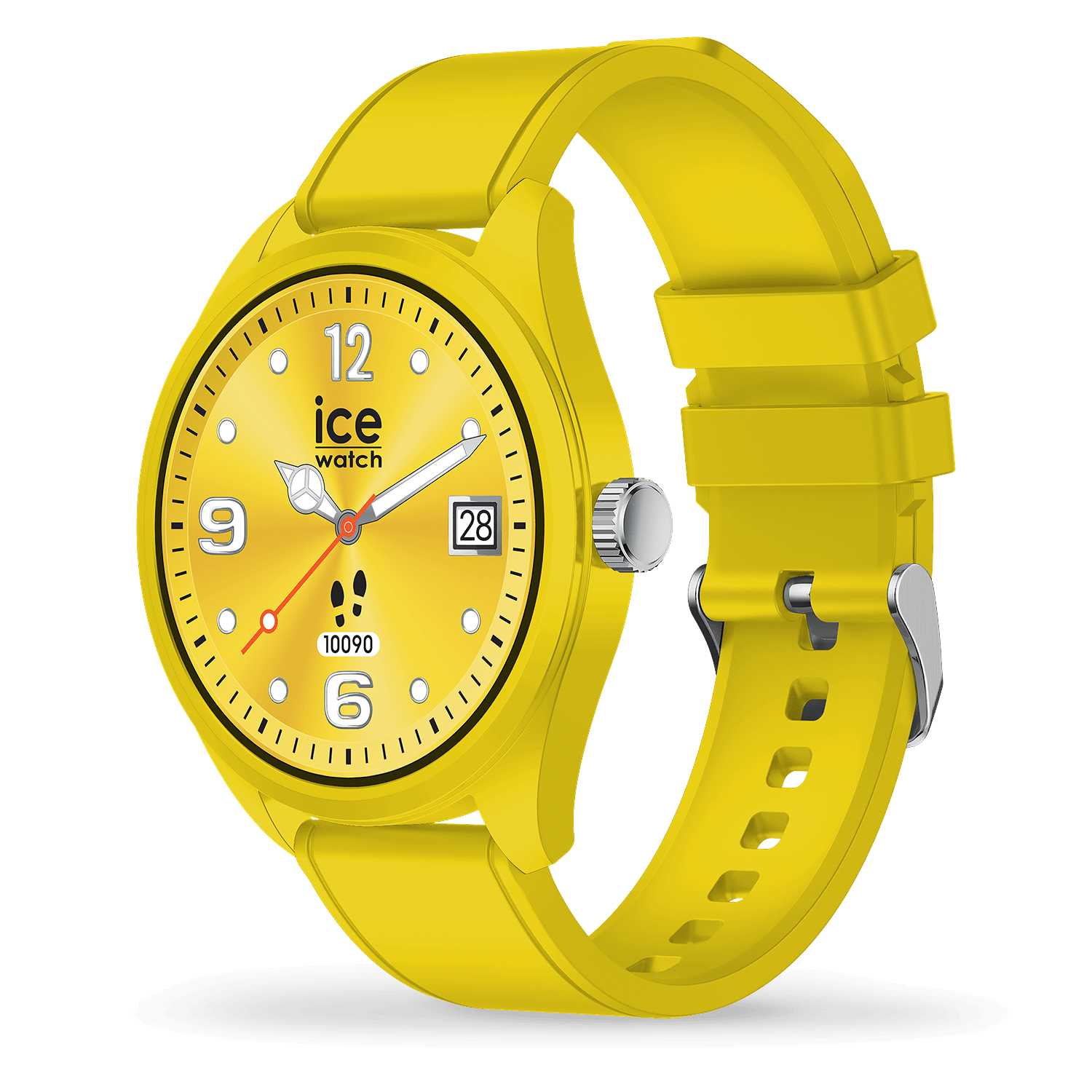 ice-watch-ice-smart-forever-yellow-montre-connect-e-solaire-amoled-jaune image 2