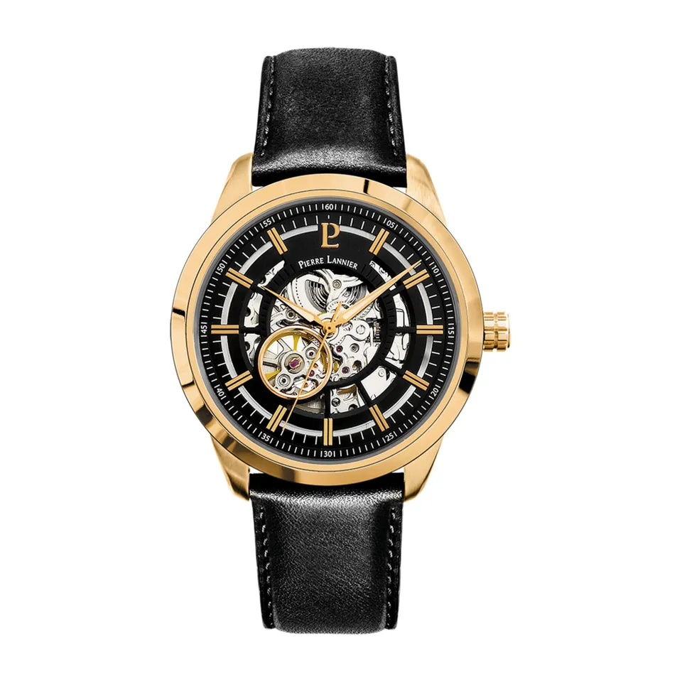 pierre-lannier-automatic-montre-automatique-44-mm-acier-5-atm image 1