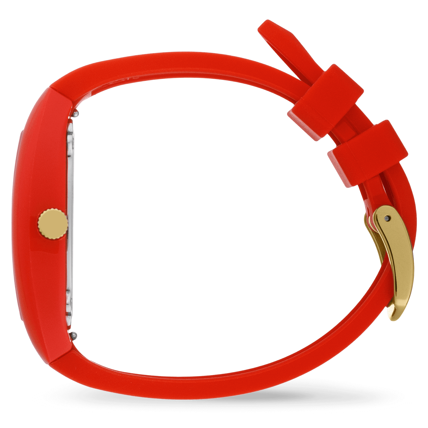 ice-watch-ice-dome-red-gold-montre-femme-silicone-rouge image 3