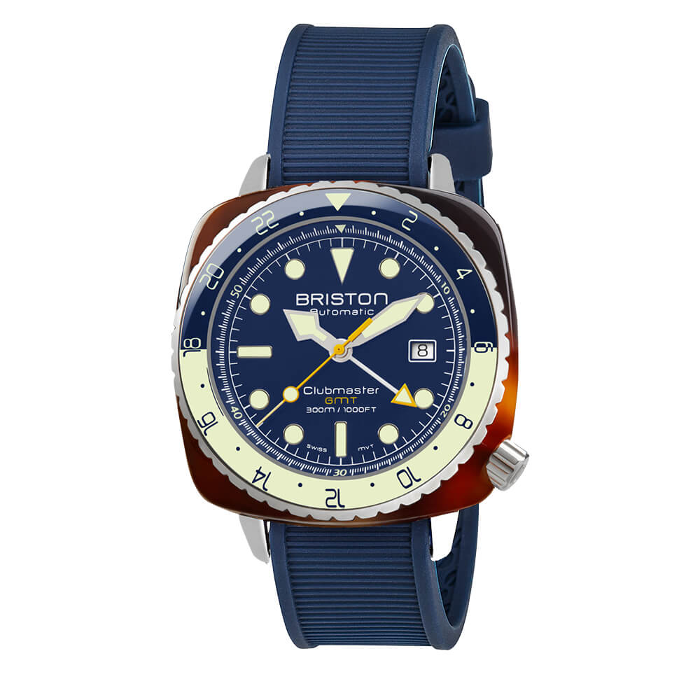 briston-clubmaster-diver-pro-gmt-bleu-marine-44-mm-automatic image 5