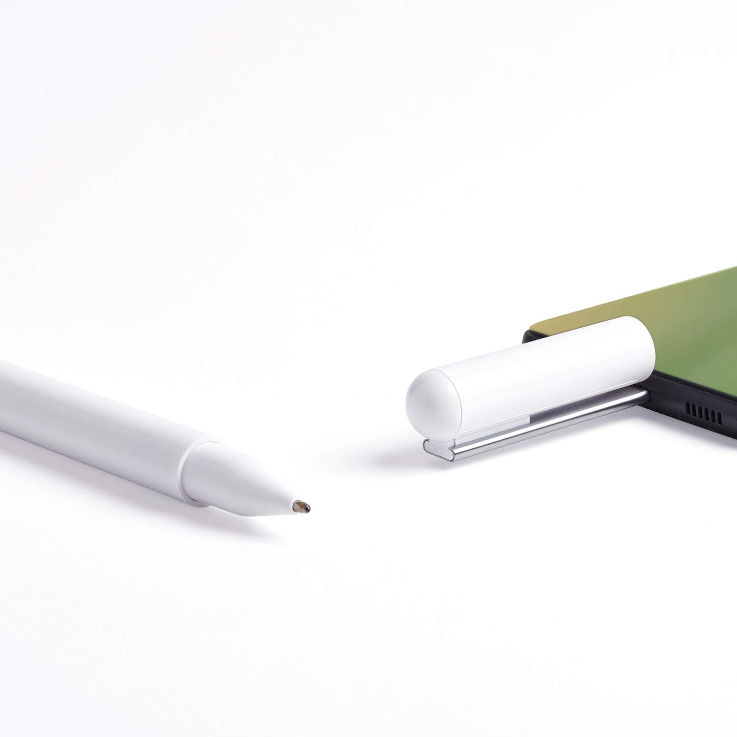 lexon-c-pen-stylo-bille-noir-cl-usb-c-32-go-blanc-glossy image 2