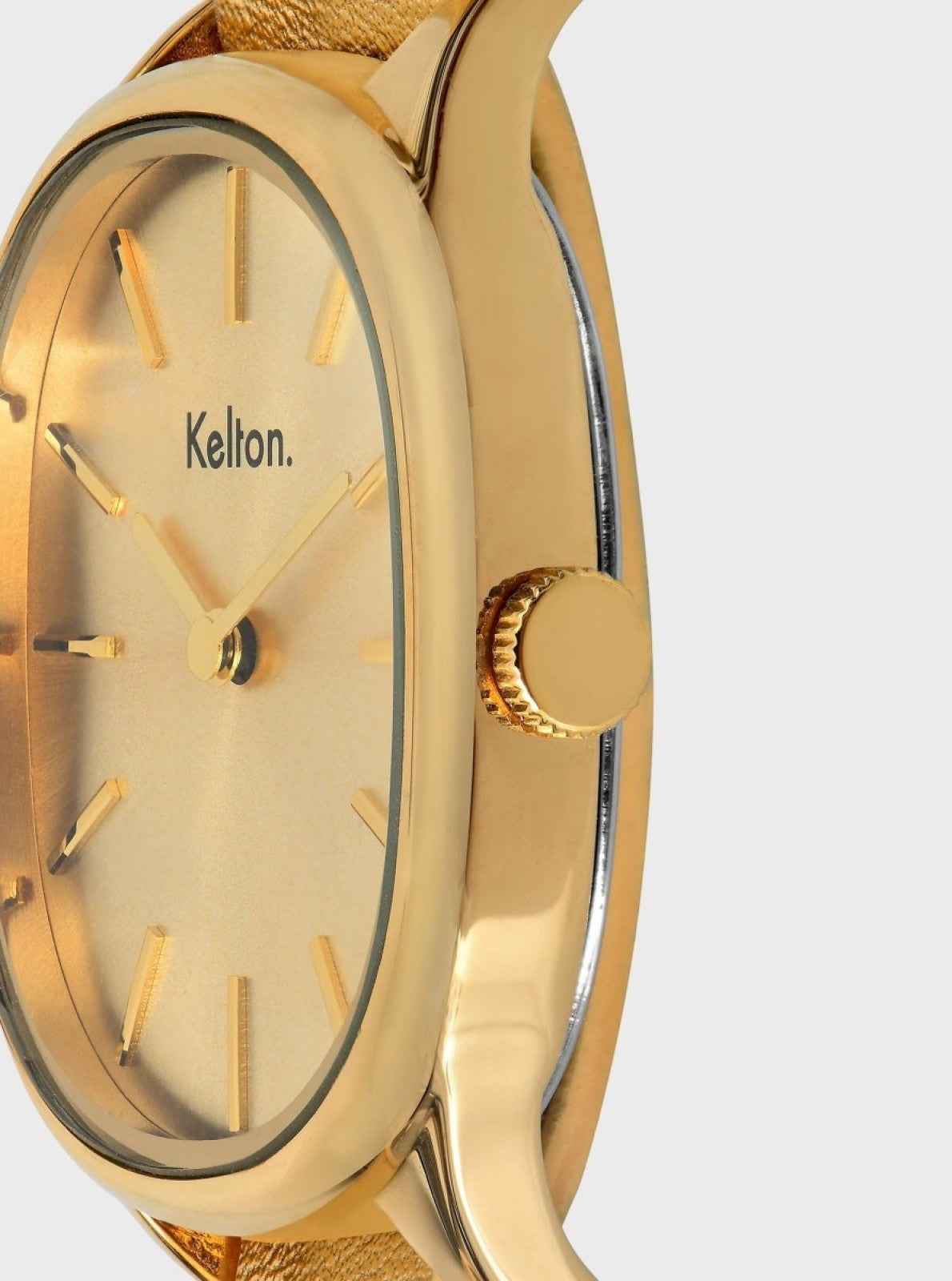 kelton-colorama-or-montre-ovale-bracelet-interchangeable image 3