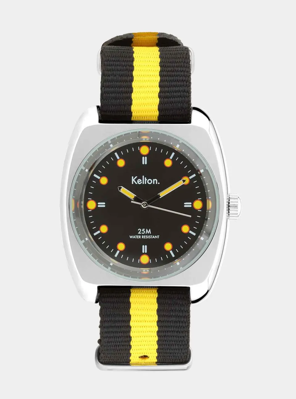 montre-kelton-rc2-nato-noir-jaune image 1