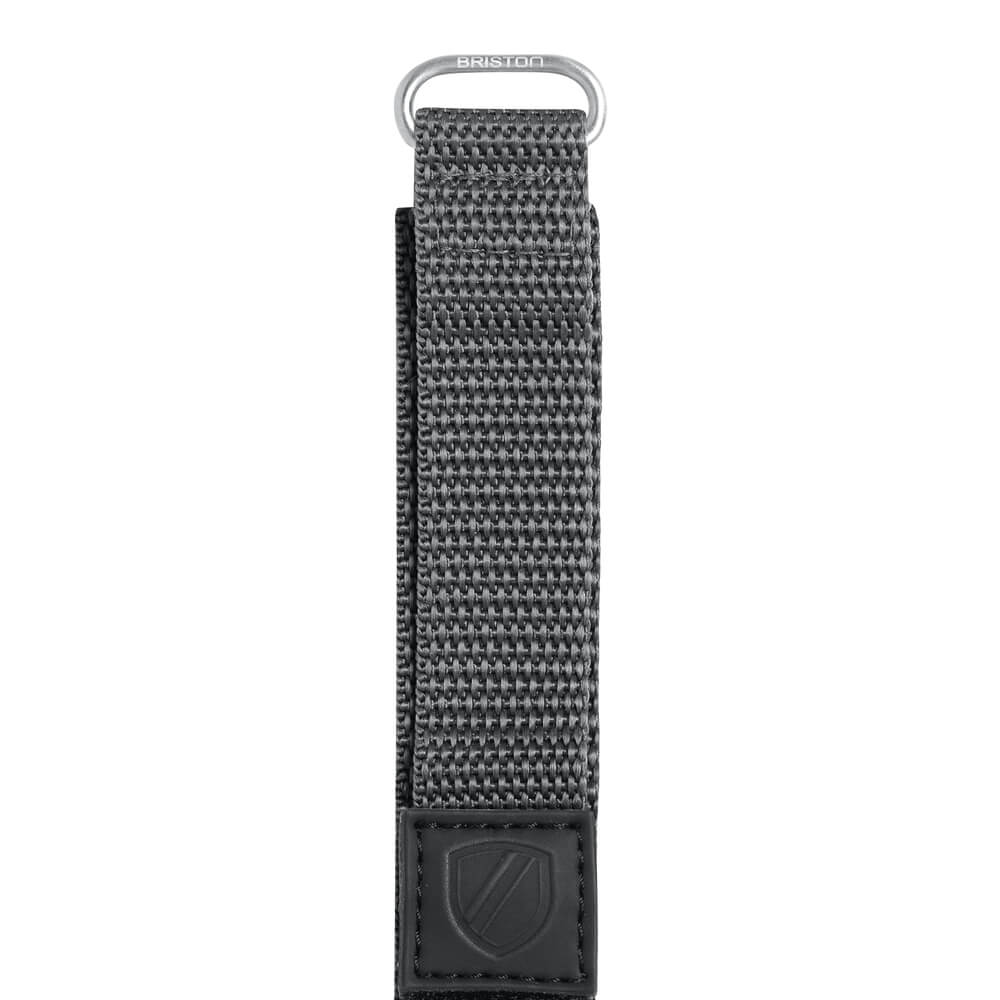 briston-bracelet-velcro-gris-20-mm-bracelet-de-montre-interchangeable image 1