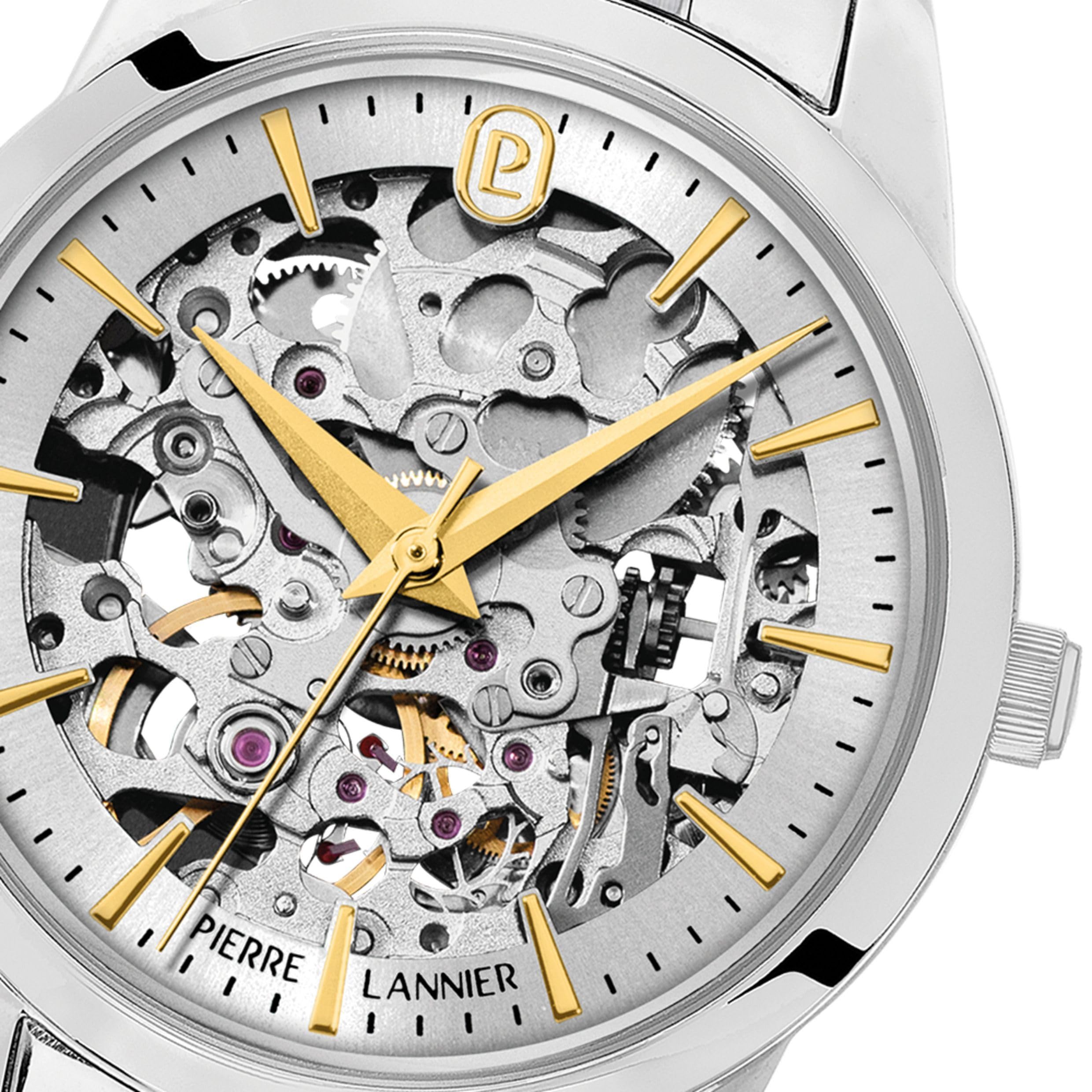 pierre-lannier-thea-montre-automatique-femme-35-5-mm-acier-inoxydable-5-atm image 4