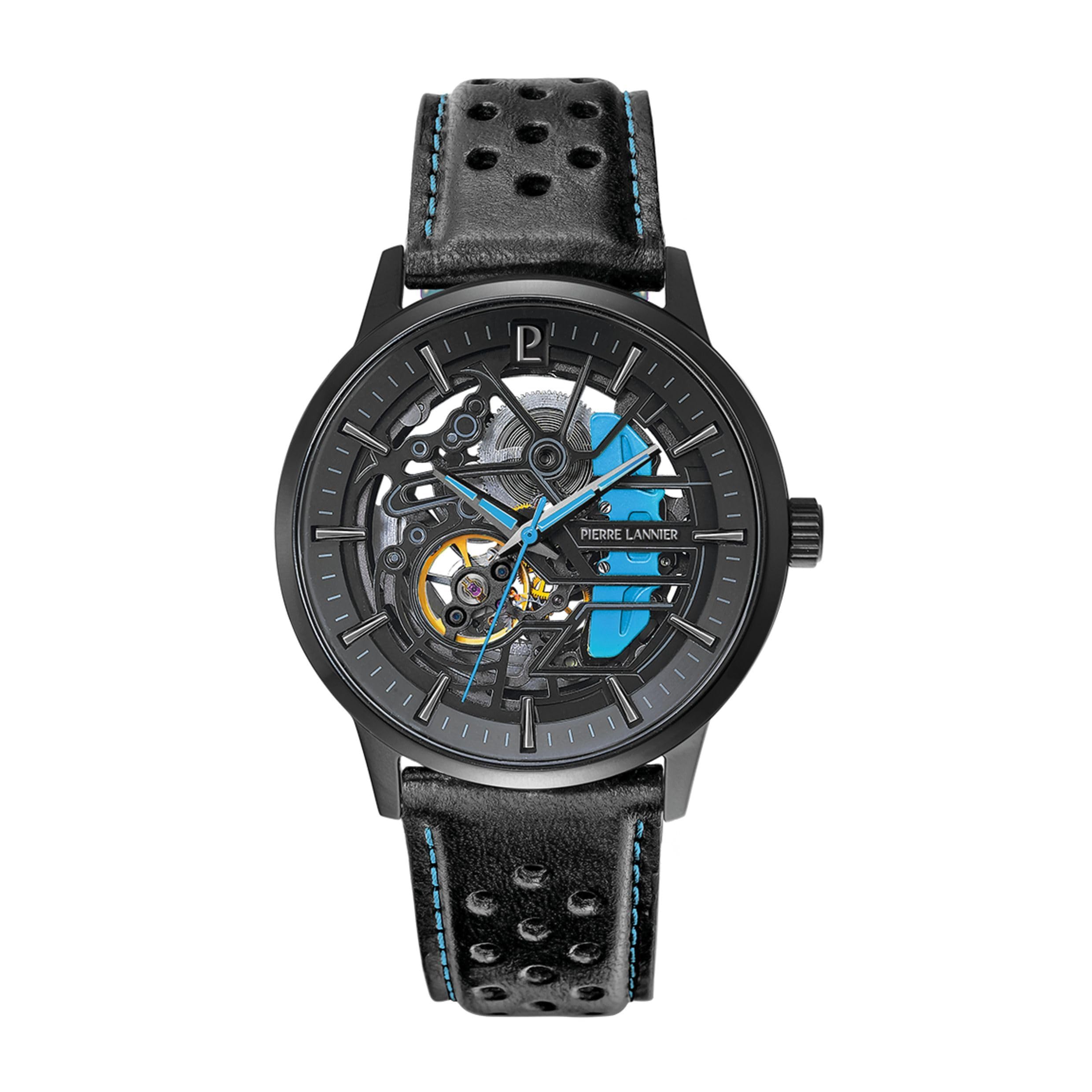 pierre-lannier-paddock-montre-automatique-43-mm-acier-inoxydable-5-atm-5 image 1