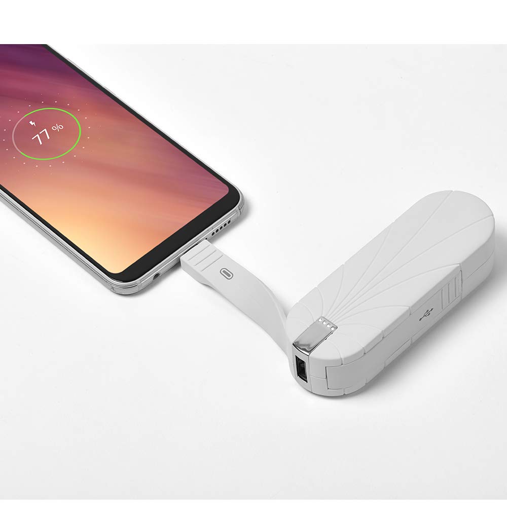 lexon-bali-powerbank-3000-mah-blanche-c-bles-int-gr-s-usb-c-usb image 6