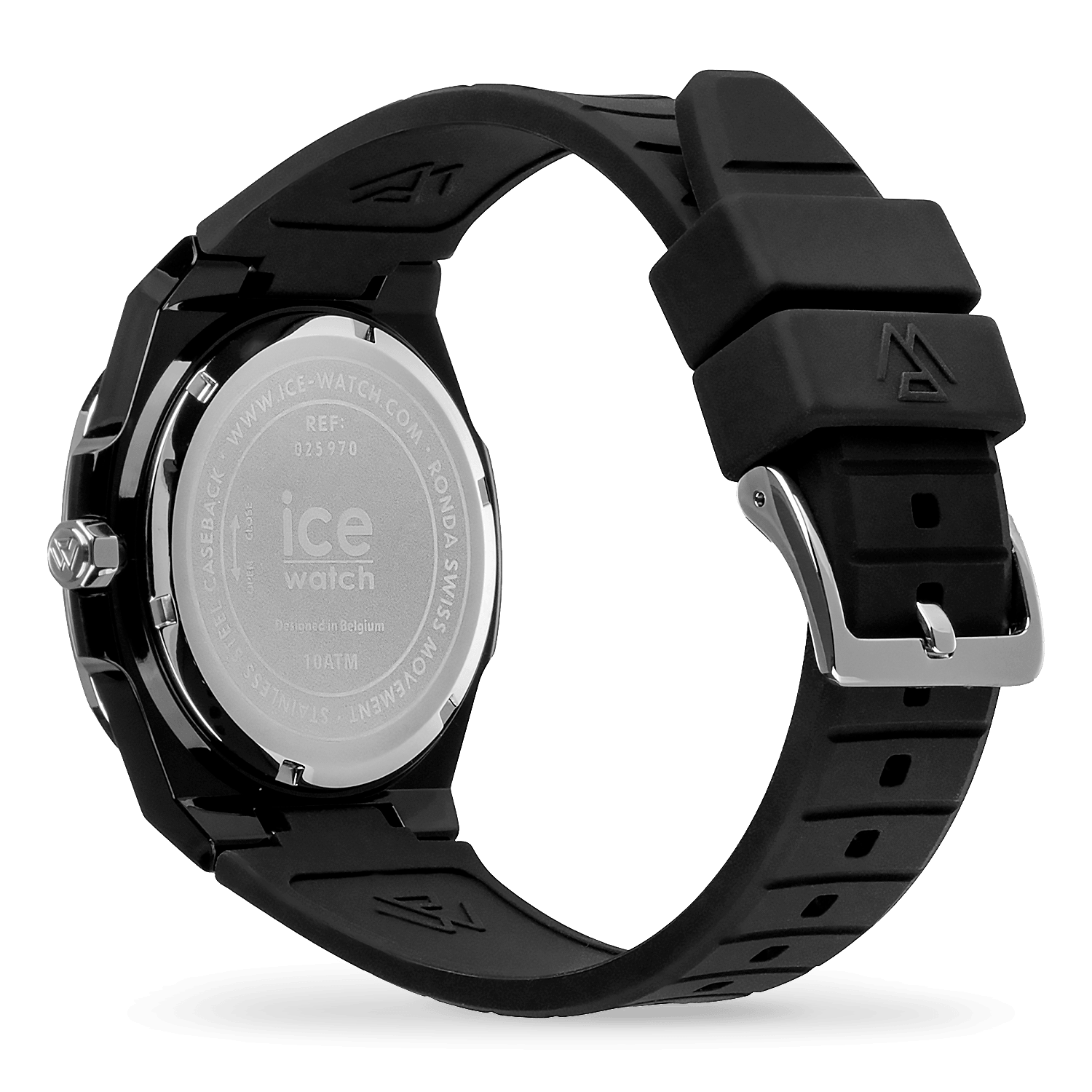 ice-watch-ice-power-pw7-montre-mixte-silicone-noir-cadran-silver-dateur image 4