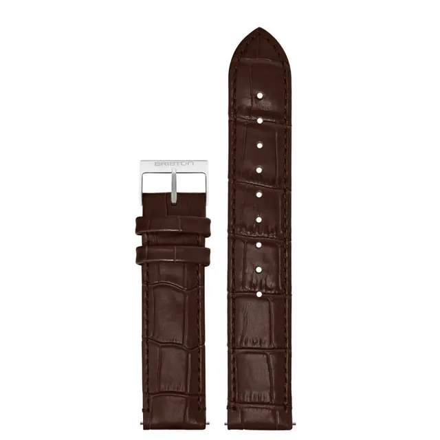 briston-bracelet-cuir-luxury-18-mm-marron-mat image 1