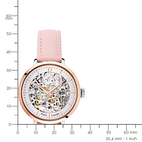 pierre-lannier-312b625-montre-femme-automatique-35-mm-bracelet-cuir-rose image 8