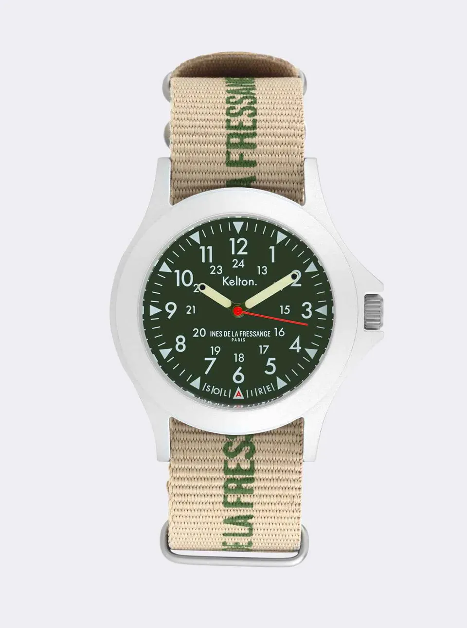 montre-kelton-x-ines-de-la-fressange-field-sable-solaire image 1