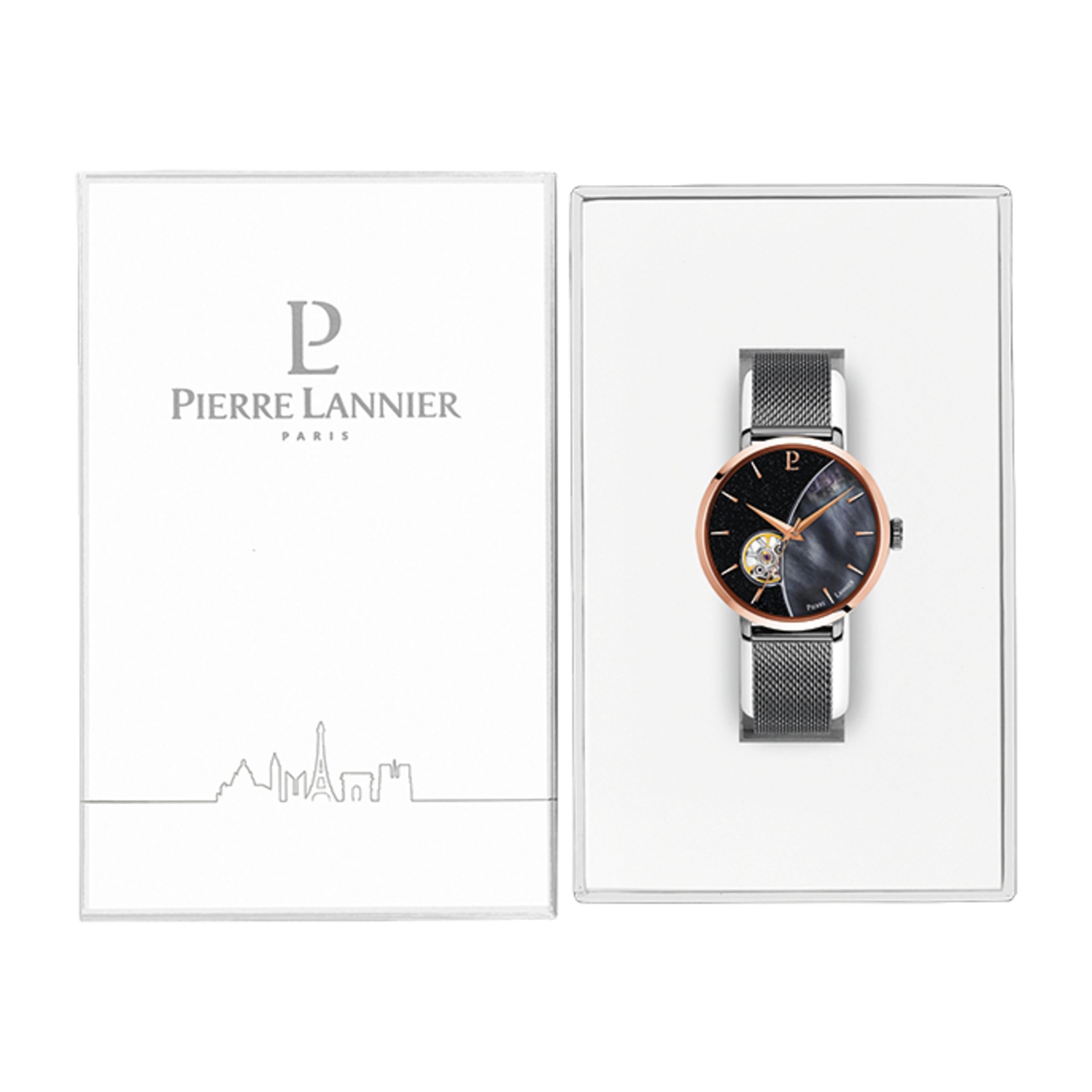 pierre-lannier-c-leste-montre-automatique-37-mm-acier-inoxydable-3-atm image 6