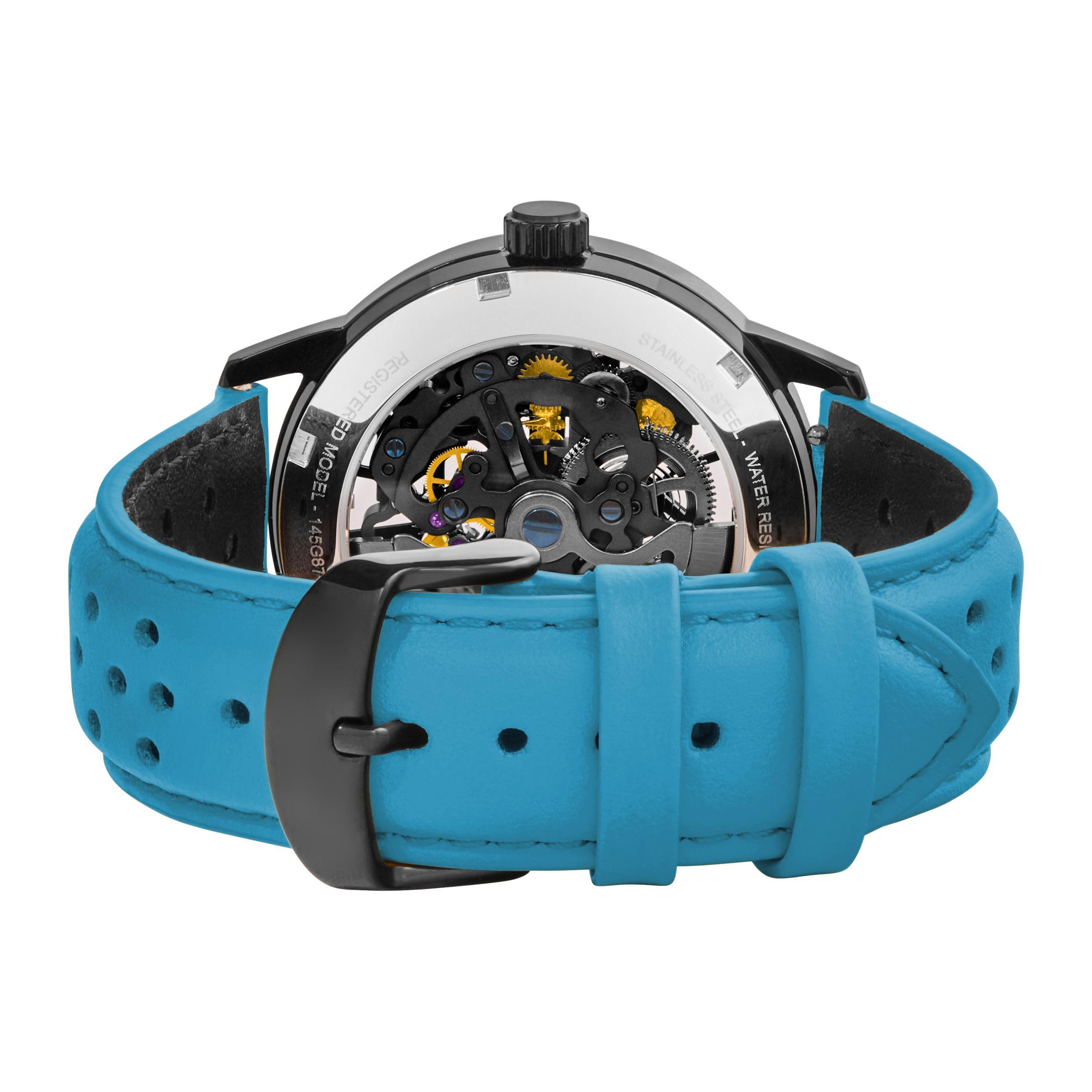 pierre-lannier-montre-automatique-paddock-39-mm-acier-inoxydable-5-atm-2 image 6