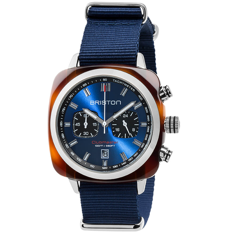 briston-clubmaster-sport-chrono-quartz-42-mm-bleu-marine image 1
