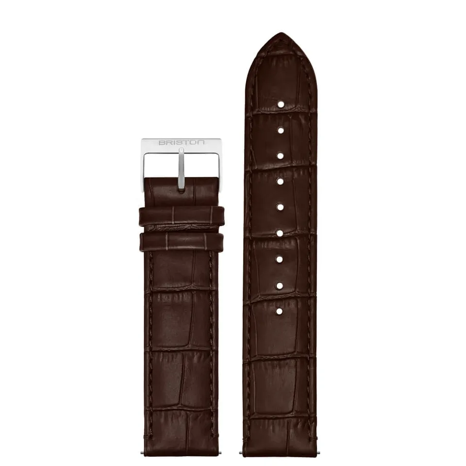 briston-bracelet-cuir-luxury-20-mm-marron-mat image 1