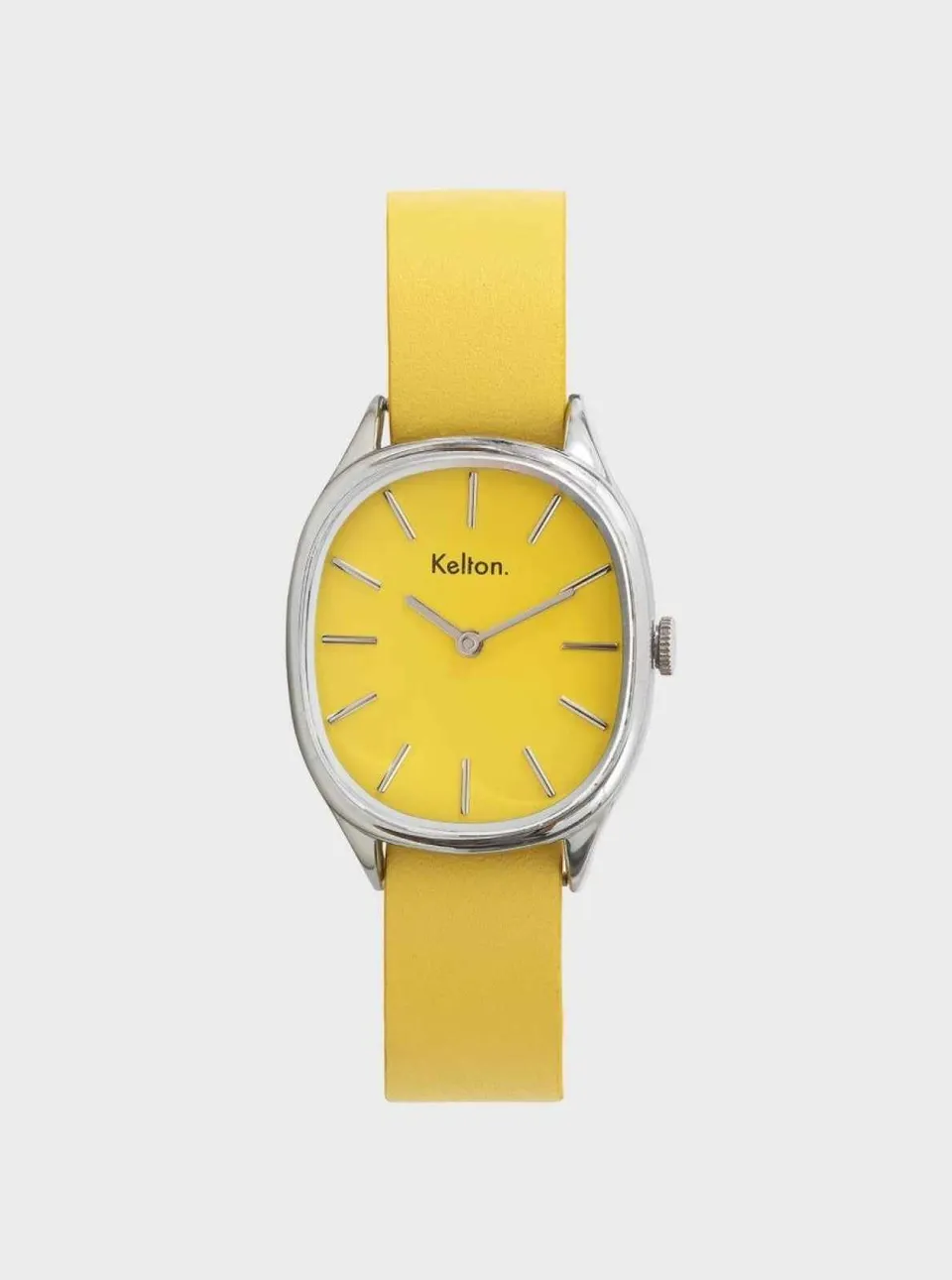 kelton-colorama-jaune-montre-ovale-pop-bracelet-interchangeable image 1