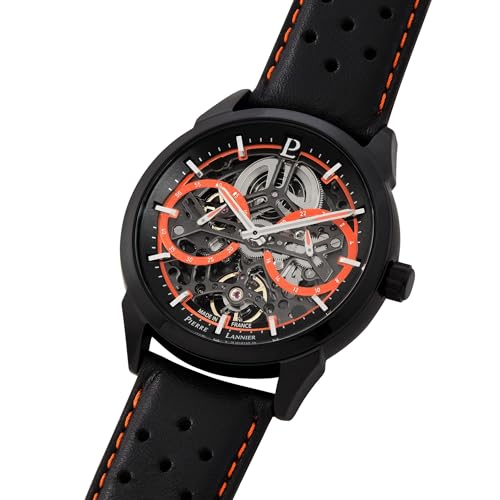 pierre-lannier-monarck-montre-automatique-homme-43-mm-acier-inoxydable-5-atm image 8