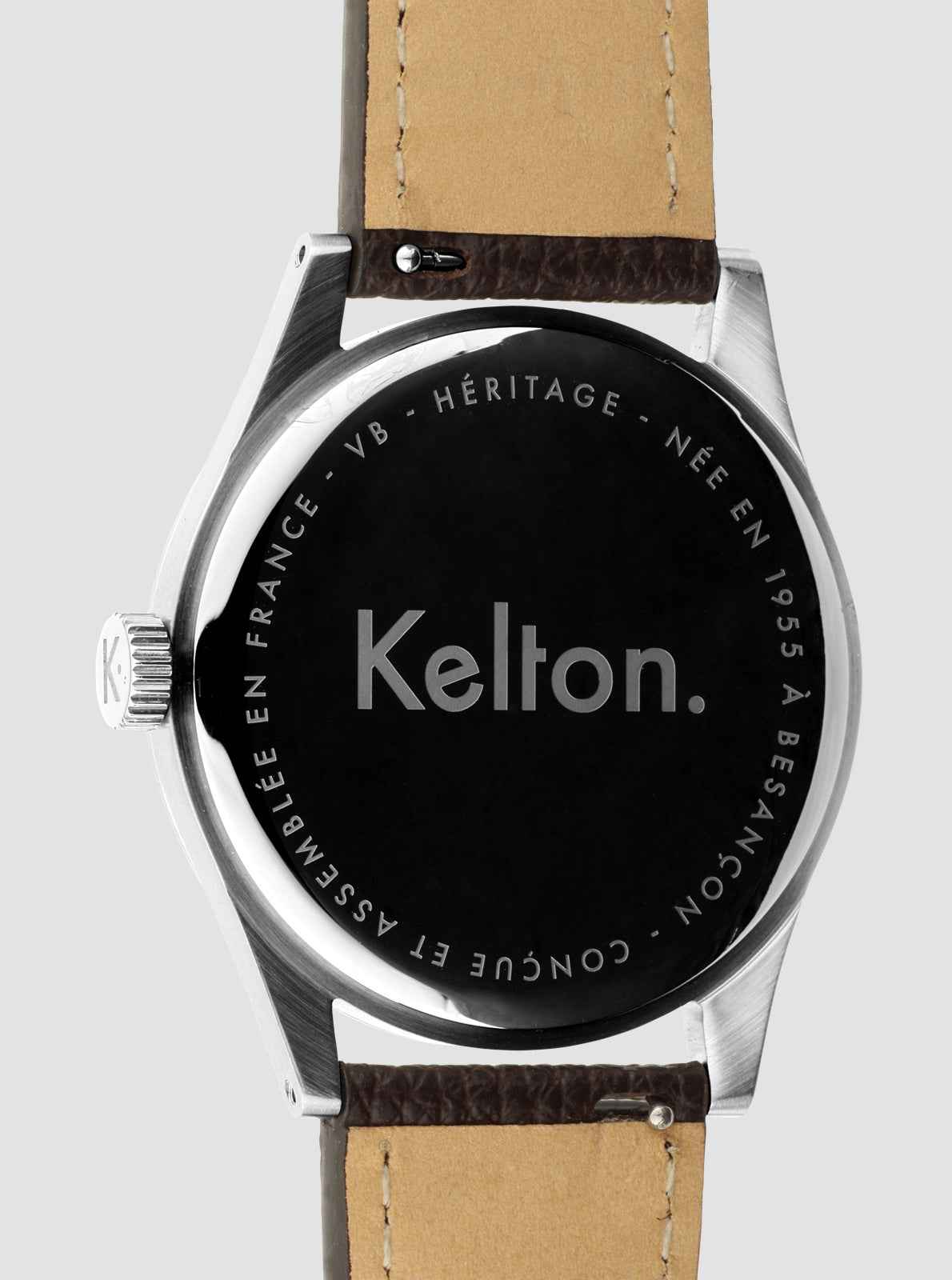 kelton-h-ritage-navy-montre-38mm-cadran-bleu image 7