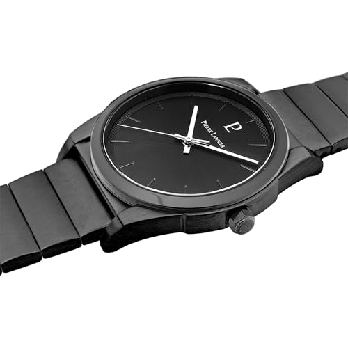 pierre-lannier-candide-noire-38-mm-acier-inoxydable-3-atm-montre-quartz image 7