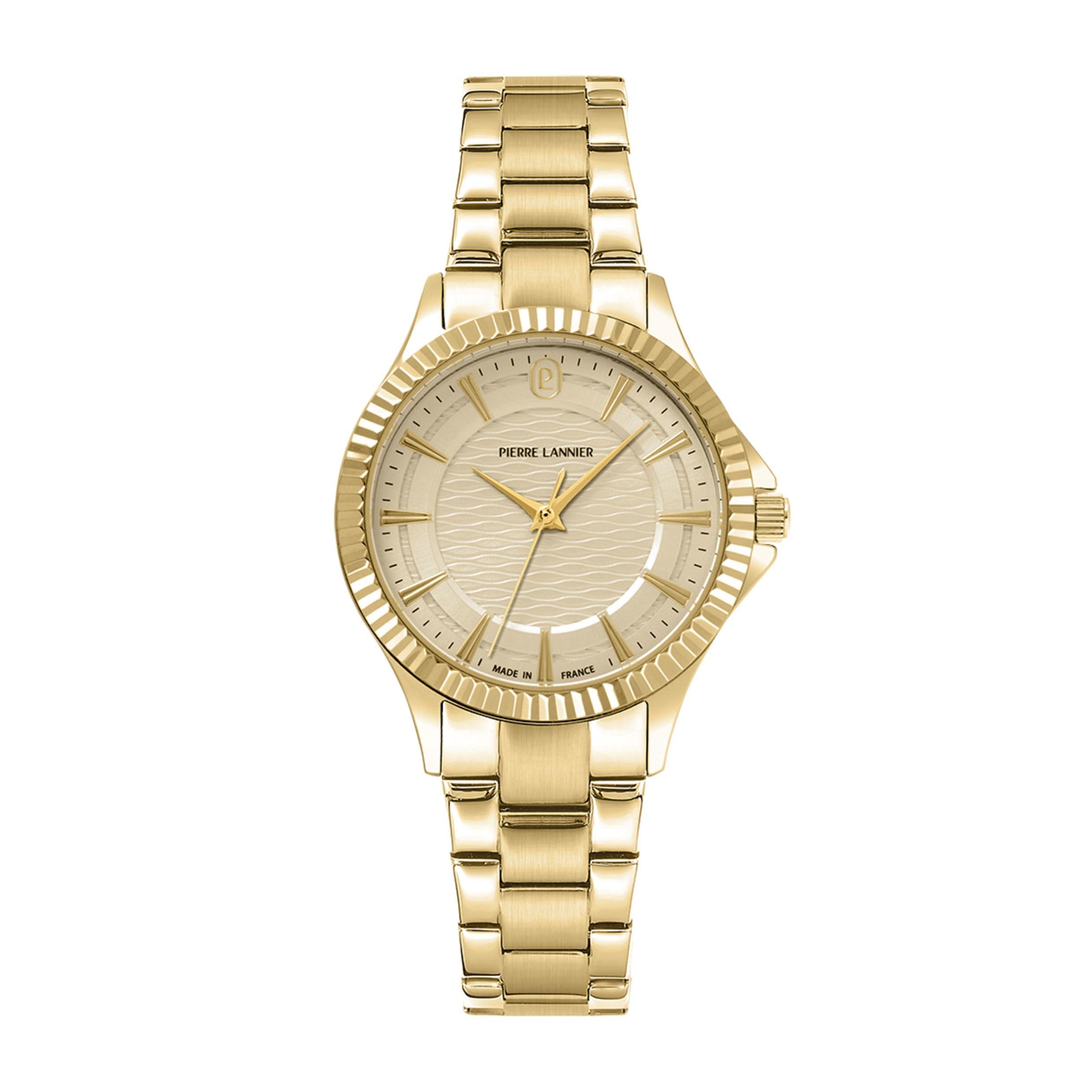 pierre-lannier-montre-metropolitain-quartz-33-mm-acier-inoxydable-5-atm image 1