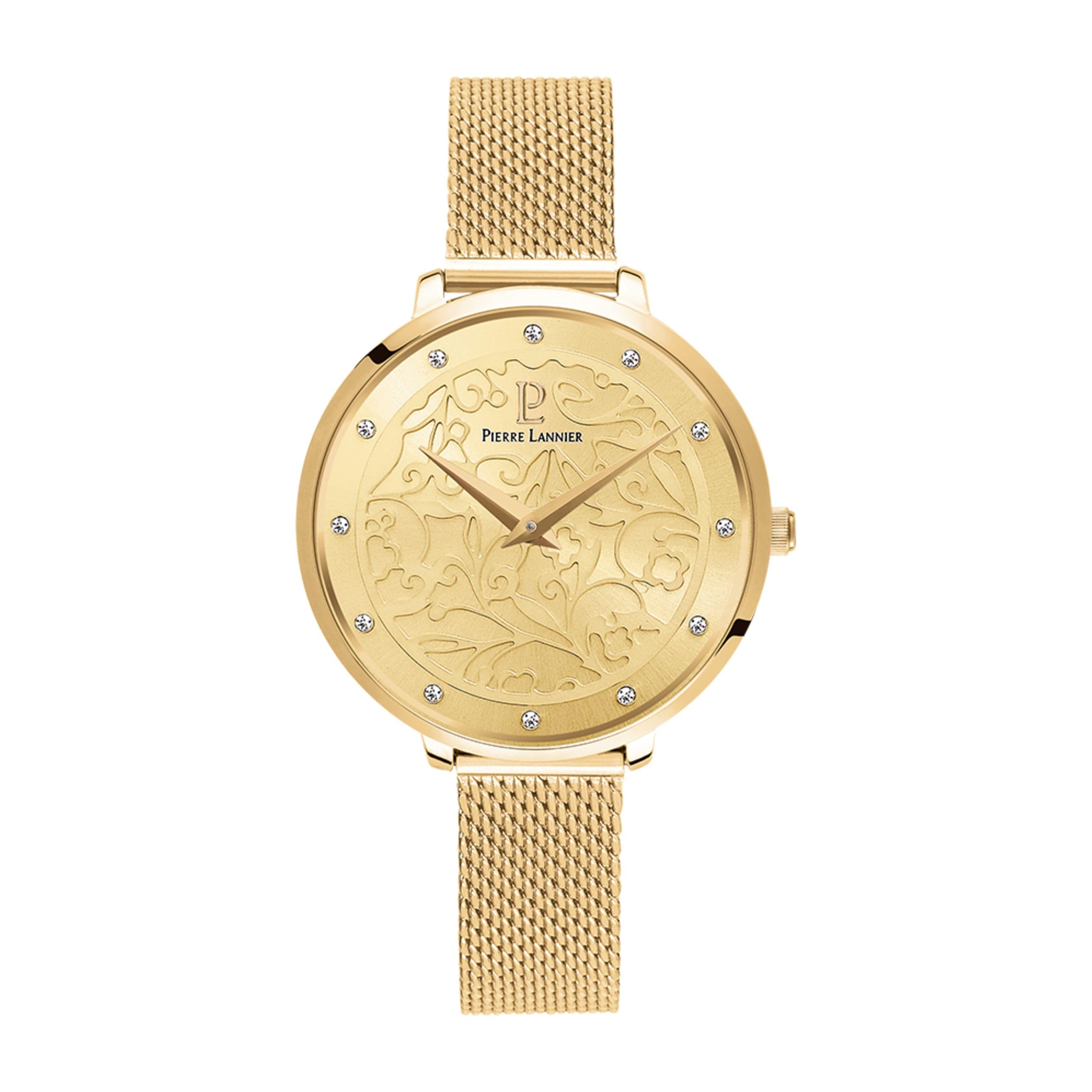pierre-lannier-cleor-montre-femme-homme-noir-noir image 1