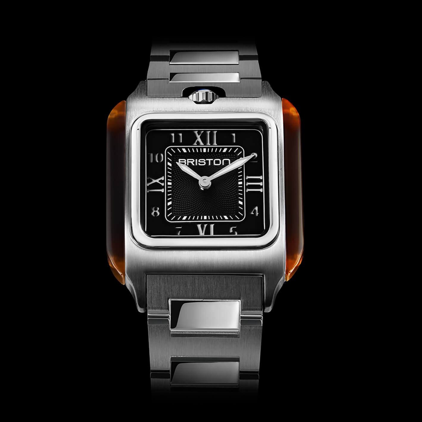 briston-streamliner-kennedy-hm-montre-carr-e-30-mm-acier-noir image 2