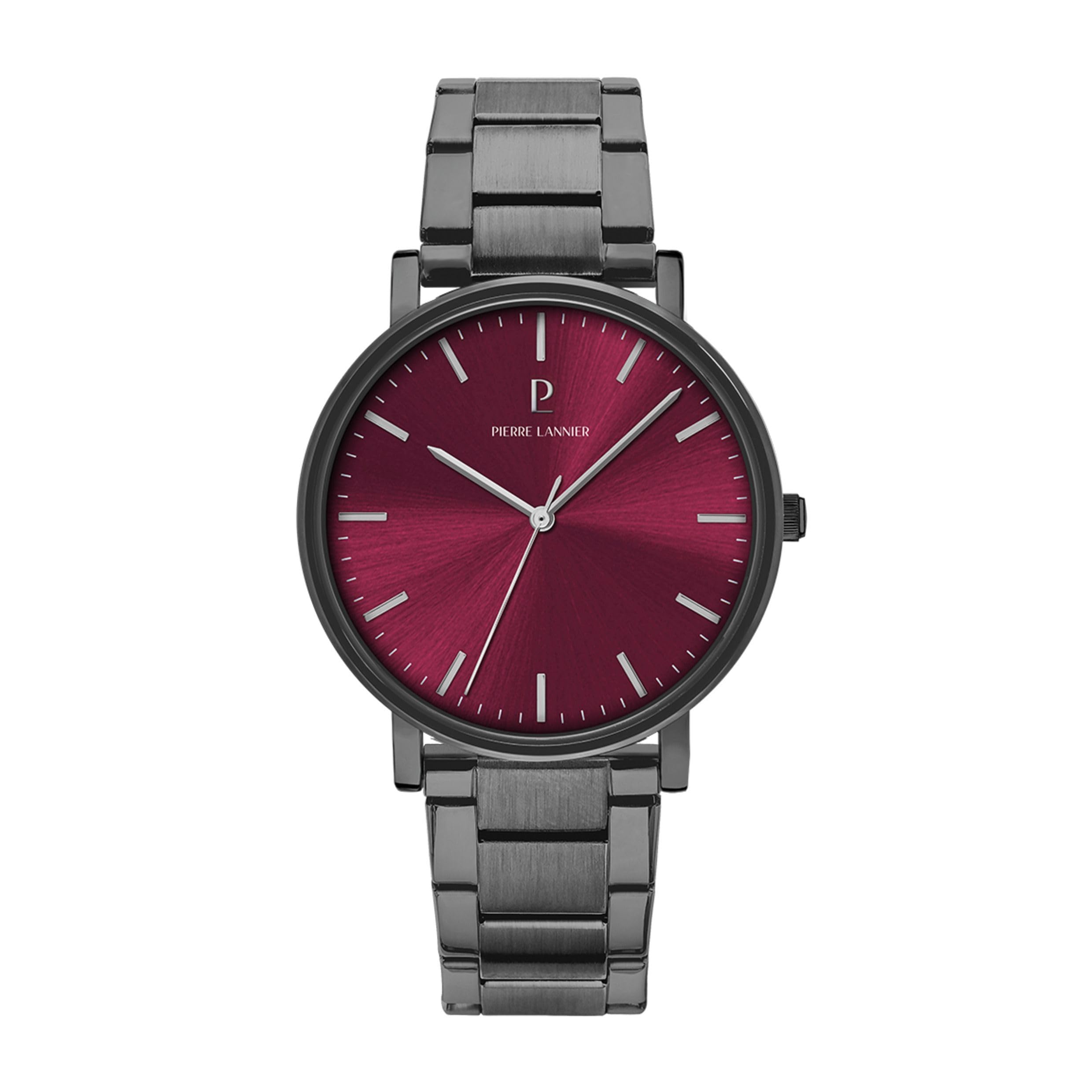 pierre-lannier-essential-montre-homme-quartz-acier-inoxydable-40-5-mm-5-atm-2 image 1