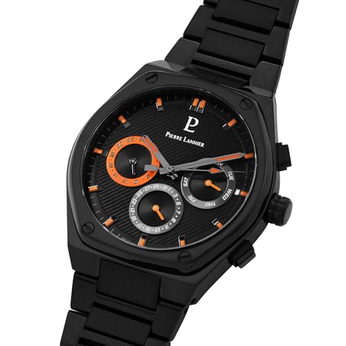 pierre-lannier-copilote-chronographe-quartz-42-5-mm-acier-inoxydable-5-atm-2 image 7