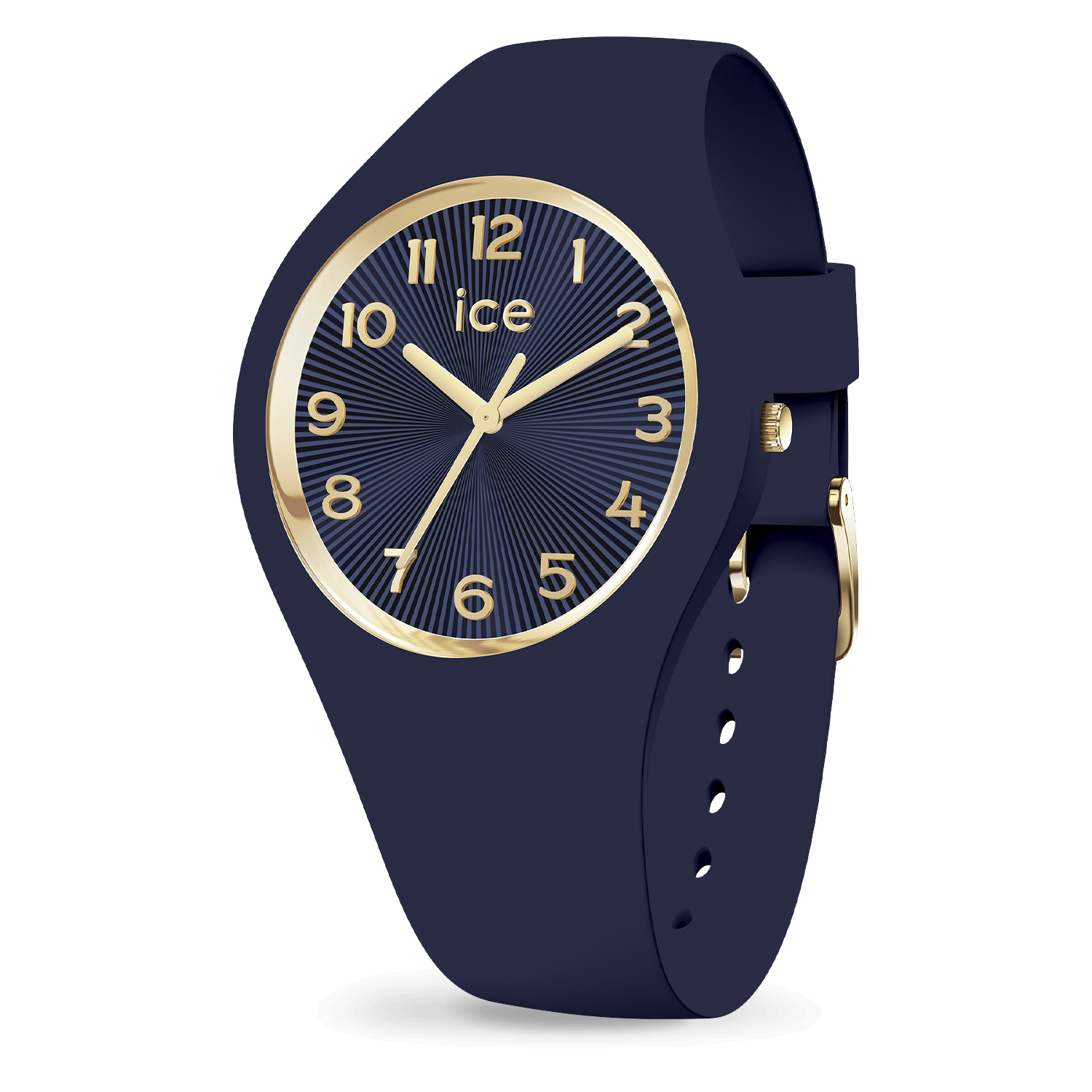 ice-watch-ice-champagne-montre-navy-blue-dor image 1