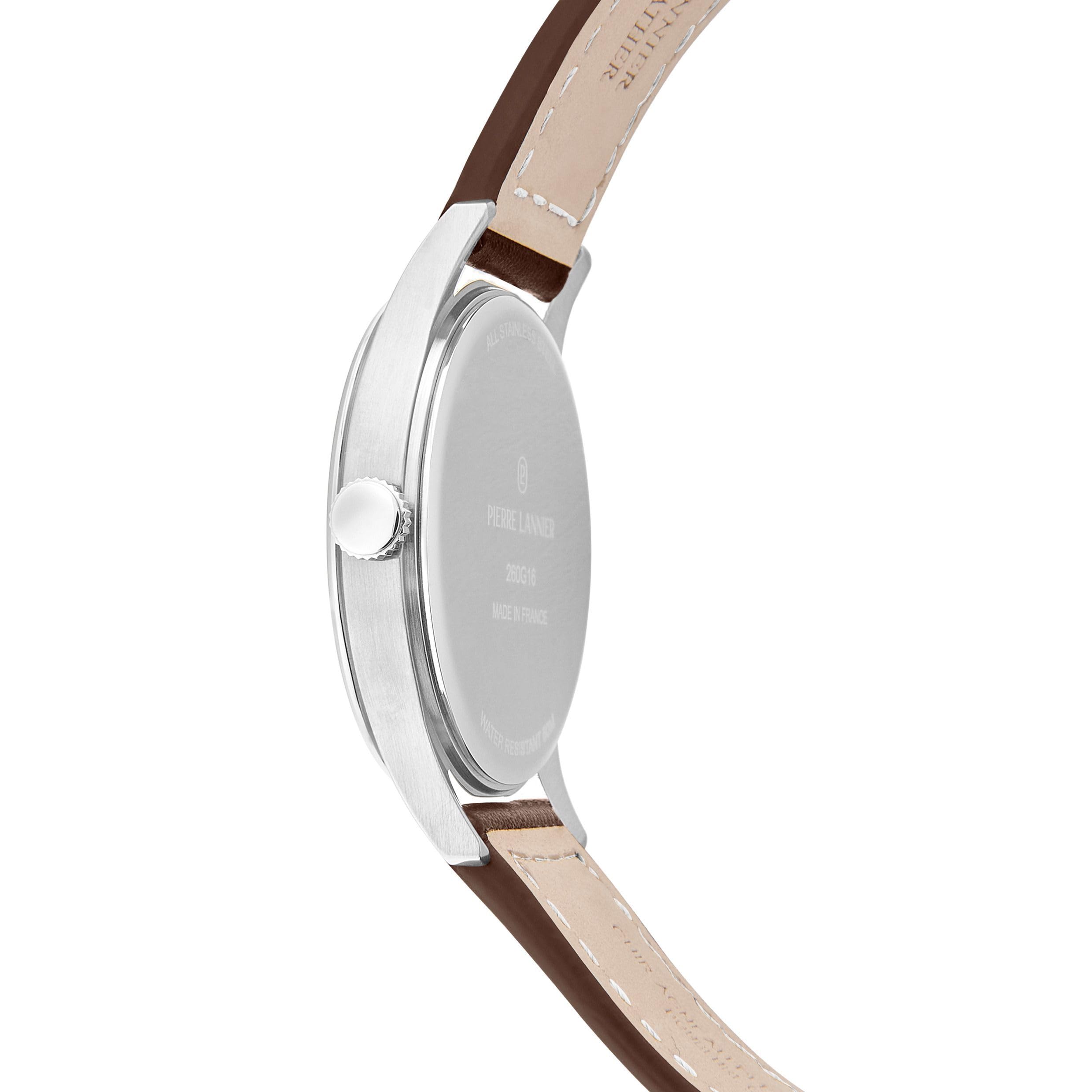 pierre-lannier-aviateur-montre-quartz-40-mm-acier-inoxydable-5-atm-2 image 3