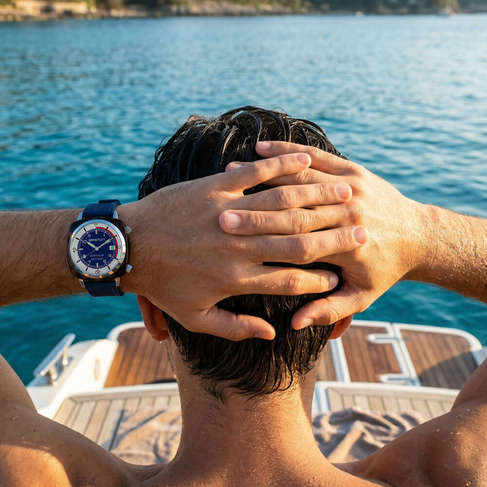 briston-clubmaster-legend-compressor-montre-automatique-42-mm-bleu image 3