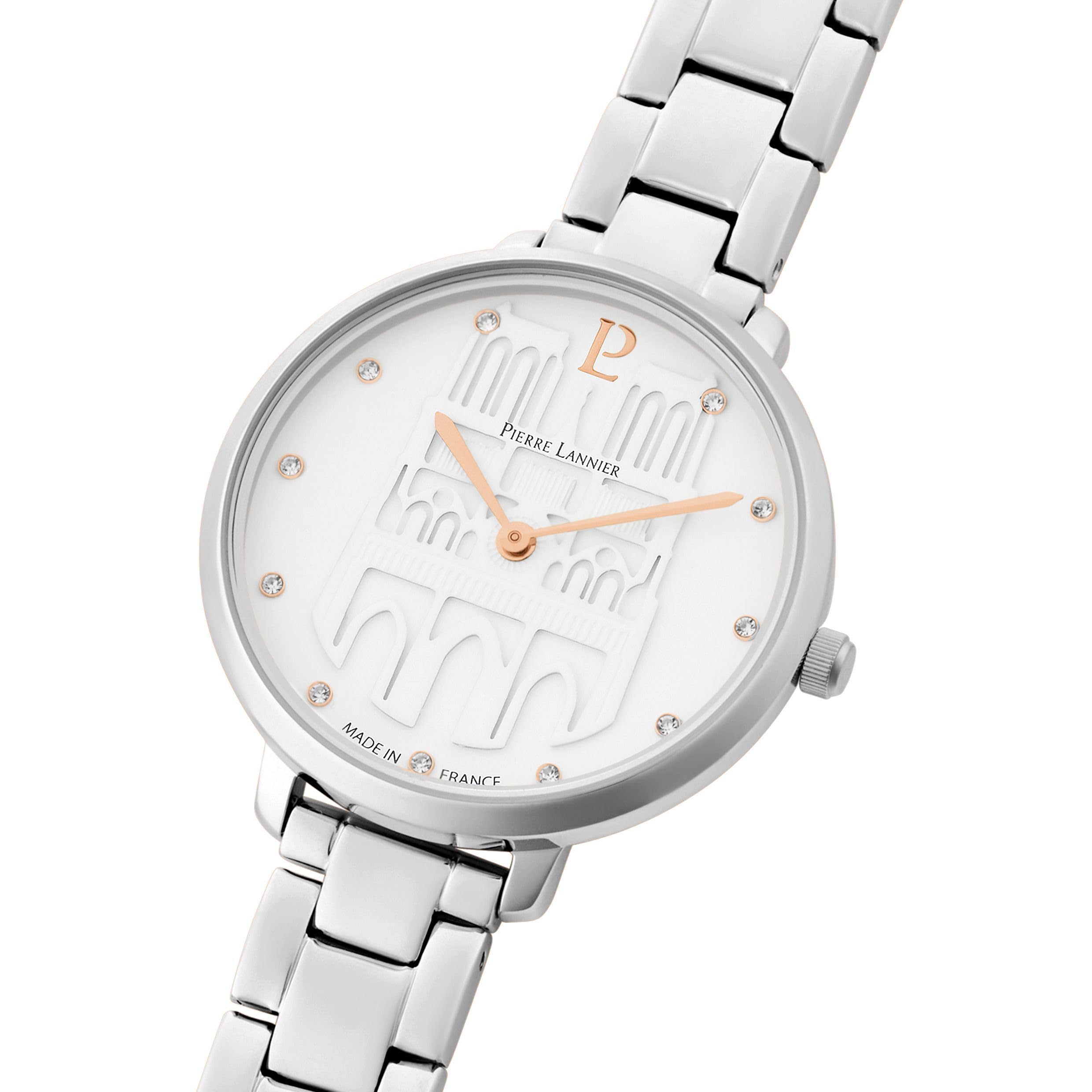 pierre-lannier-coeur-battant-montre-femme-33-mm-acier-inoxydable-5-atm image 3