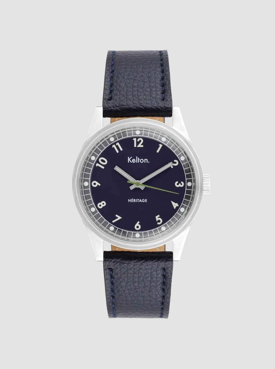 kelton-h-ritage-navy-montre-38mm-cadran-bleu image 1