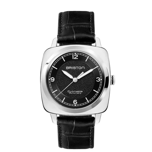 briston-clubmaster-legend-classic-montre-automatique-39-mm-acier-noir image 1