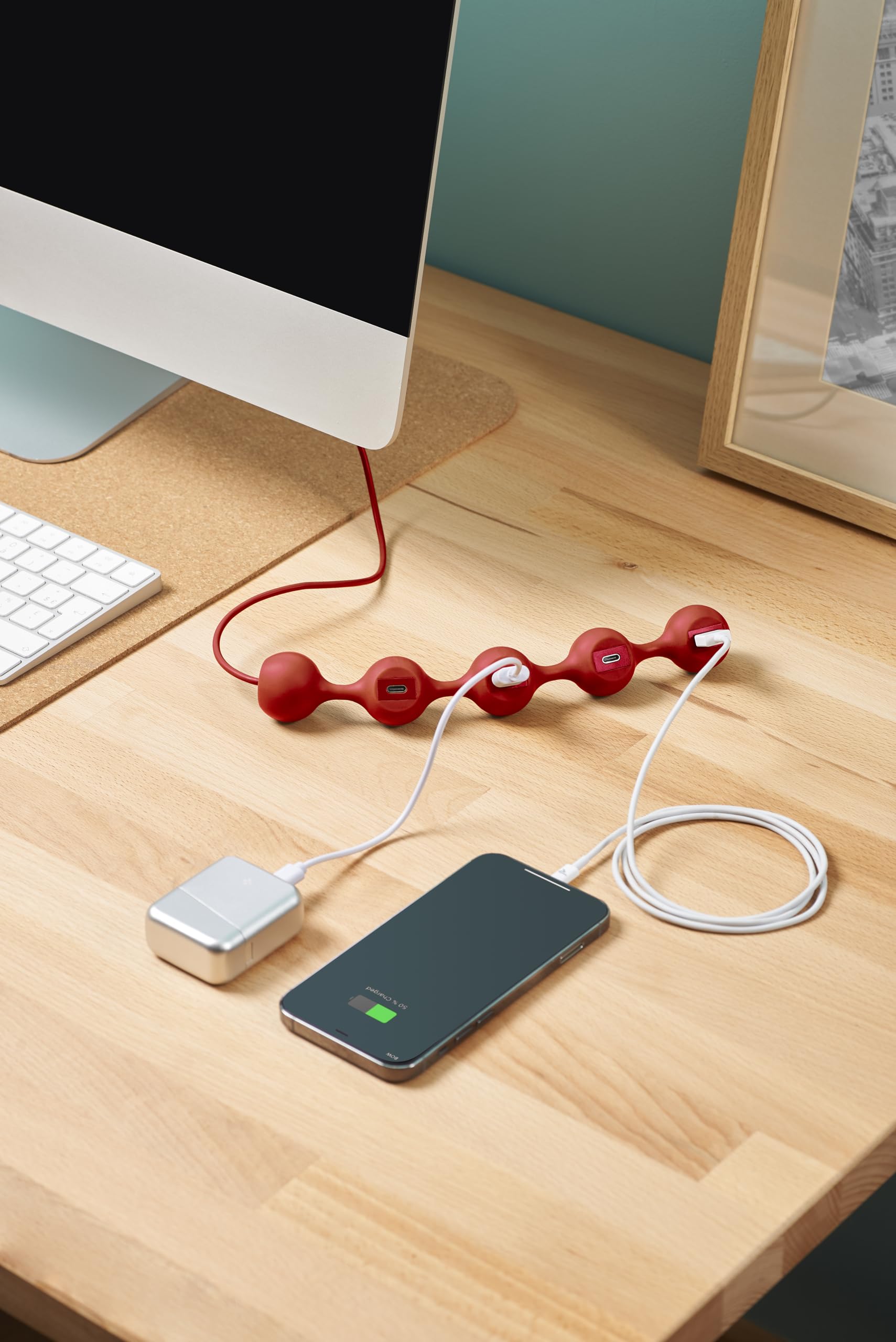lexon-peas-hub-c-adaptateur-usb-c-multiport-4-ports-2x-usb-a-2x-usb-c image 6