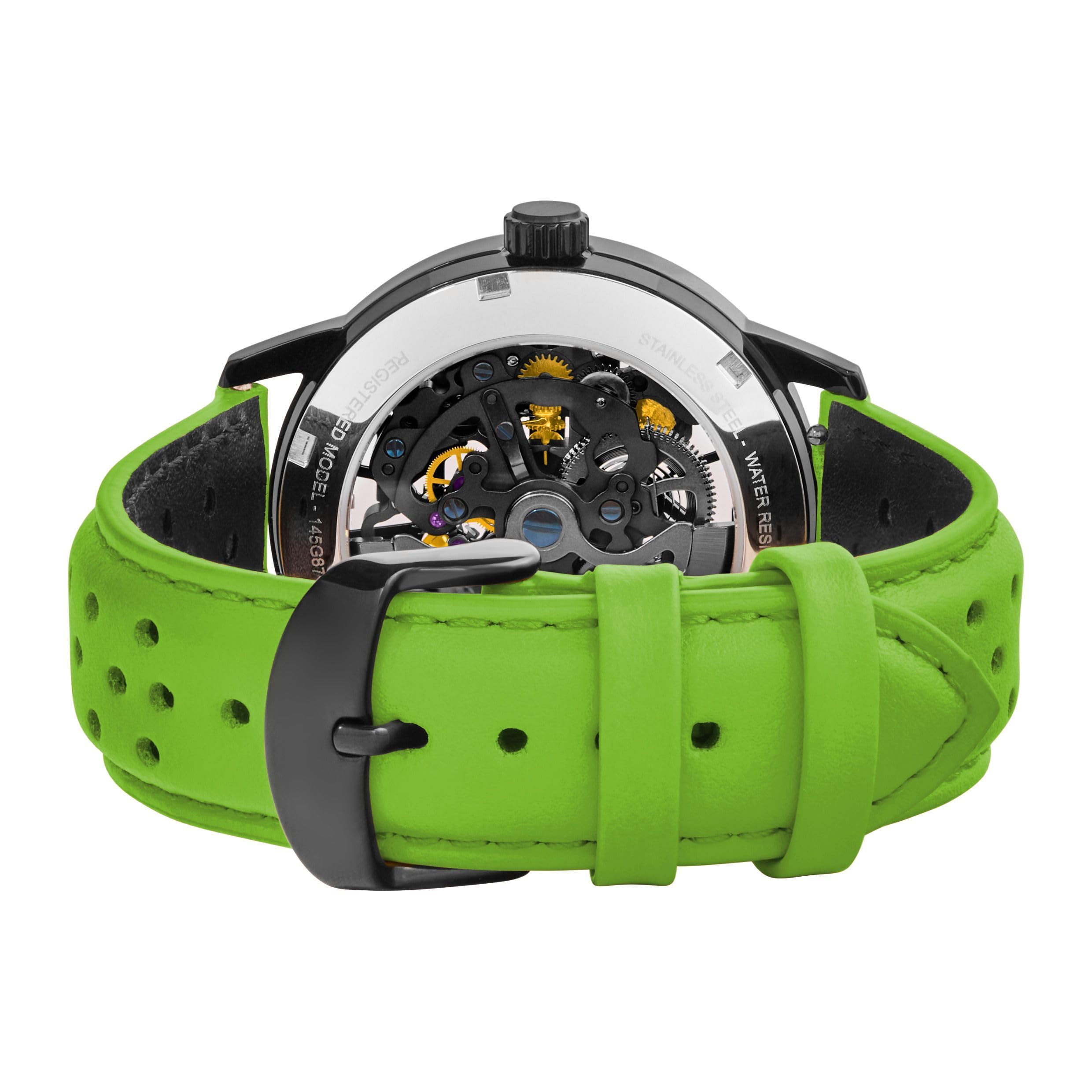pierre-lannier-montre-automatique-paddock-39-mm-acier-inoxydable-5-atm image 6