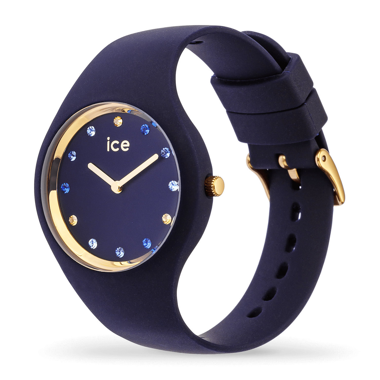 ice-watch-ice-cosmos-blue-shades-montre-femme-bleu-nuit-cristaux image 2