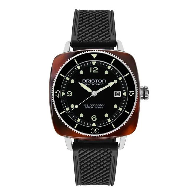 briston-clubmaster-legend-diver-montre-automatique-hms-40-mm-noir image 1